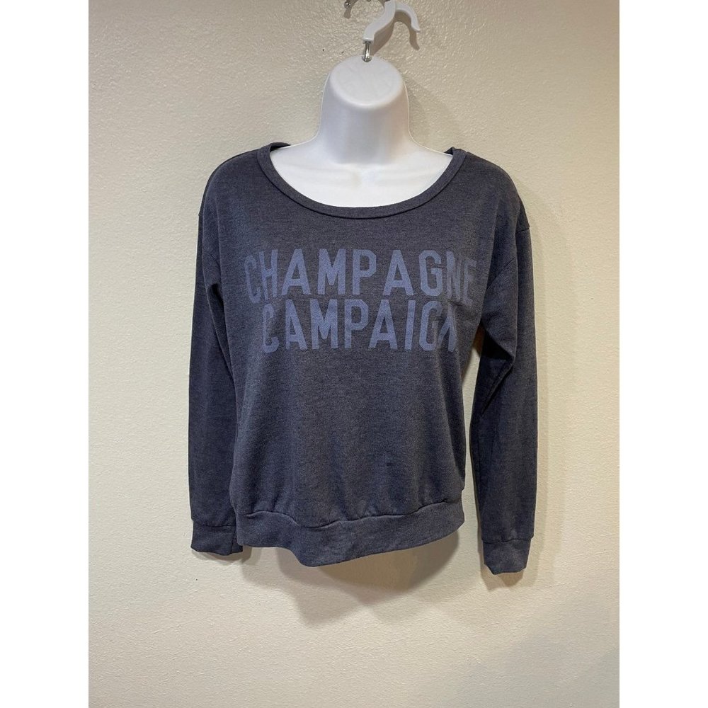 Champagne Campaign Lightweight Sweatshirt by Wish & Whim